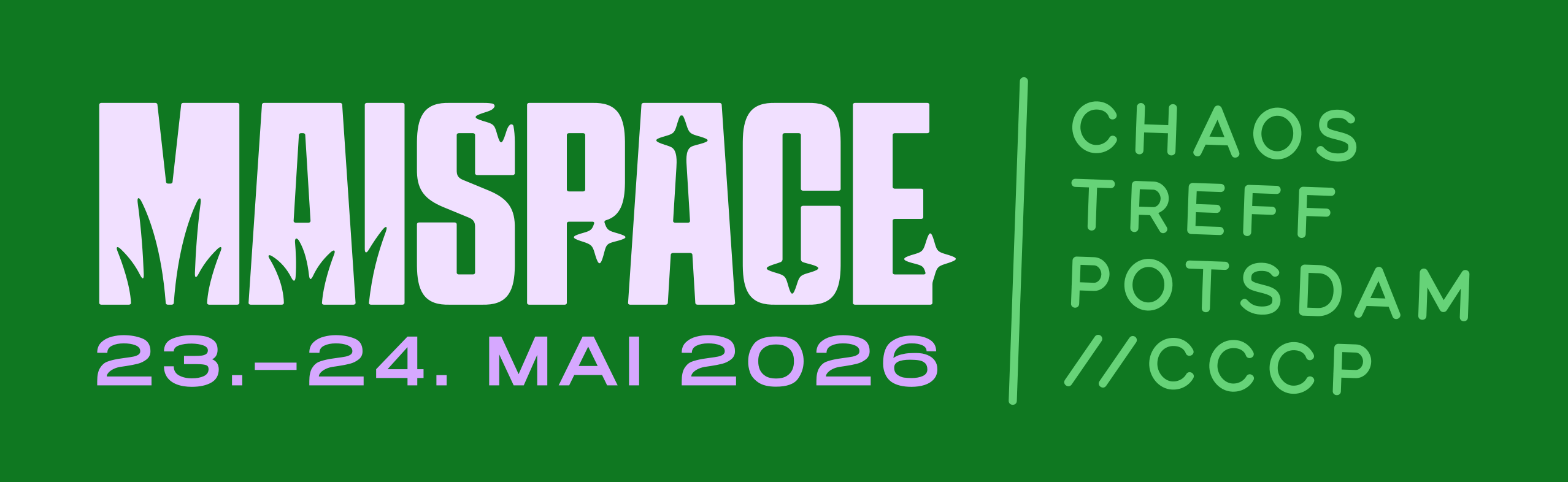 MaiSpace 2026 Banner